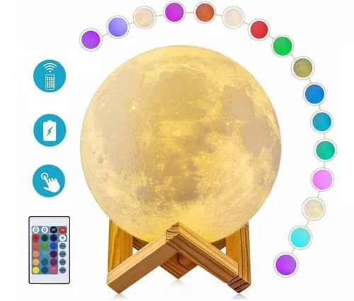 Lampara Lunar LED Recargable